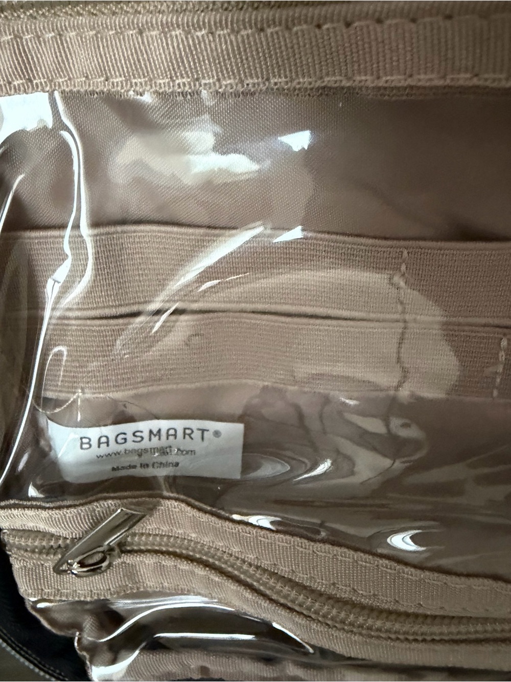 Quilted Teal Toiletries Bag by Bagsmart. - Picture 7 of 7